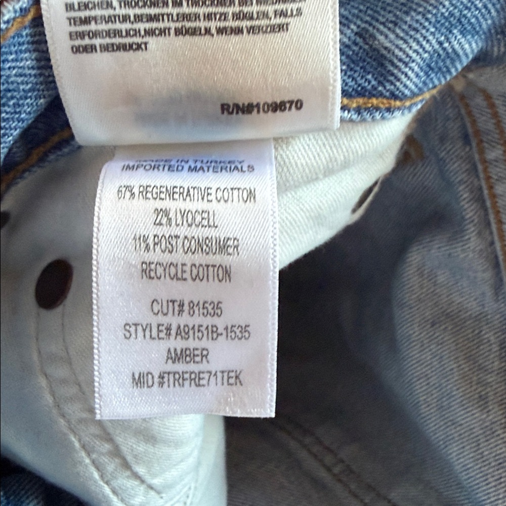 AGOLDE low rise jeans - Picture 4 of 4